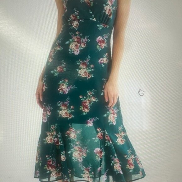 Juniors' Rewind‎ Sleeveless Midi Dress NWT - Picture 1 of 5